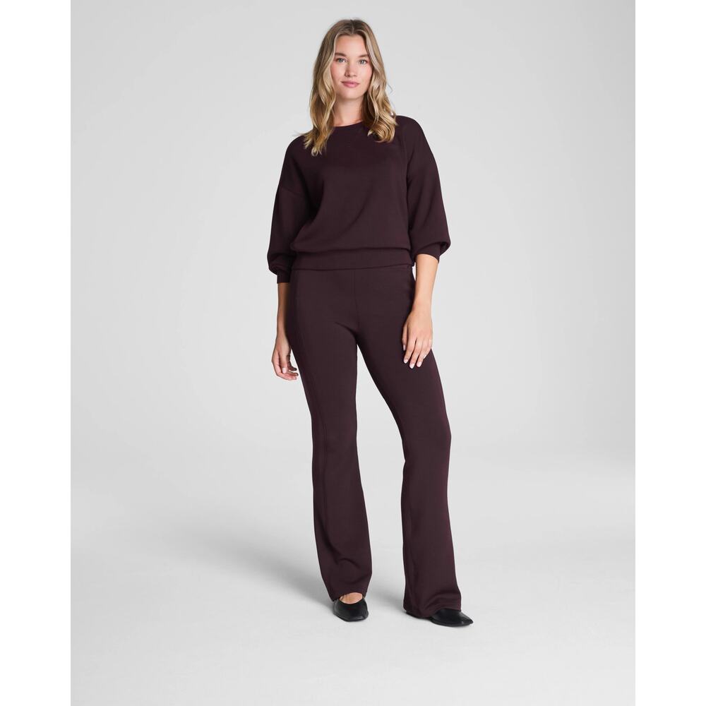 KATIENYC NWT Spanx AirEssentials Slim Flare Pants in Truffle Brown size 2X Tall